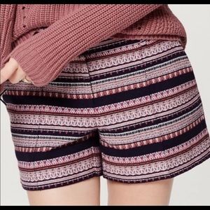 LOFT RIVIERA TWEED SHORT NWOT
